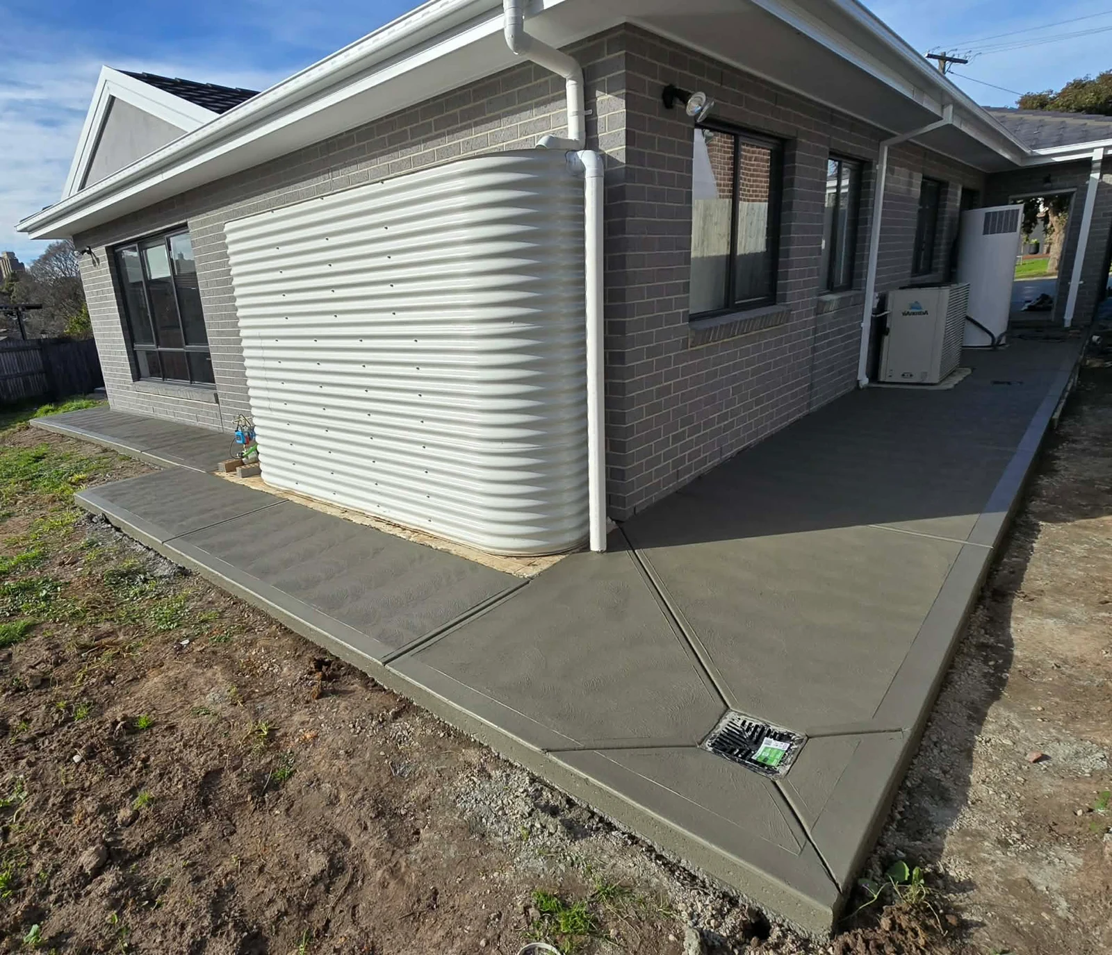 Concrete Perimeter Path