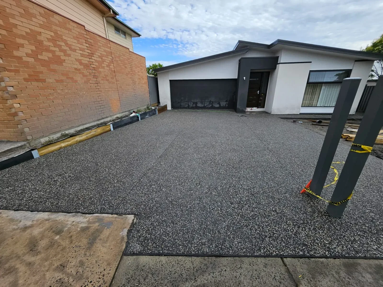 Exposed Aggregate Driveway