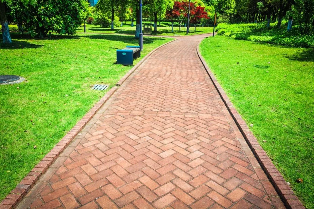 Coloured Concrete Driveway