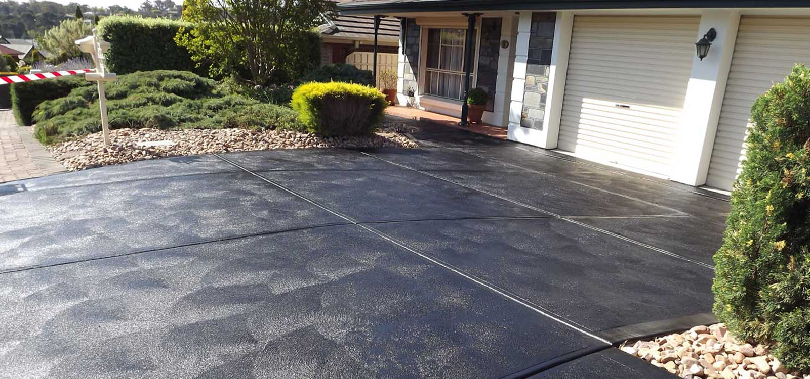 Coloured Concrete Driveways