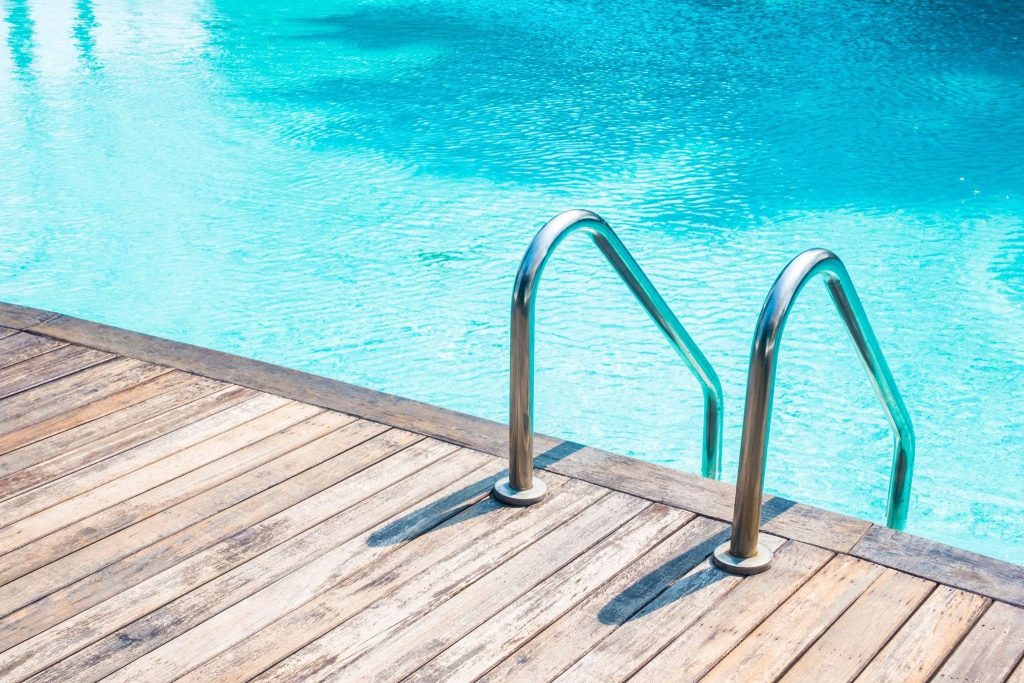 Concrete pool surrounds